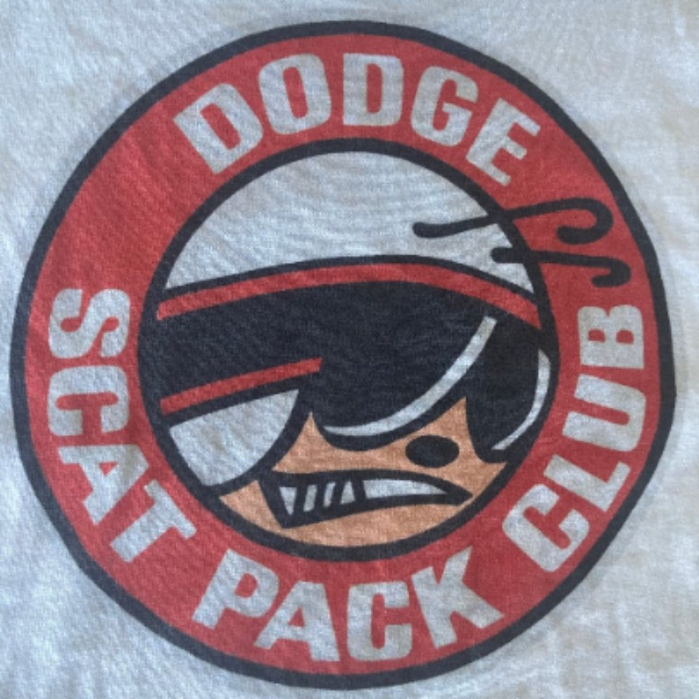 vintage Dodge SCAT Pack Club t-shirt.